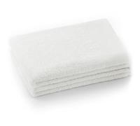 AmeliaHome Serviette de Douche 70 x 140 cm - Blanc - 100% Coton - Qualité absorbante - Amari