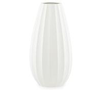 AmeliaHome Vase en céramique décoratif Vase de Table Décoration COB Crème