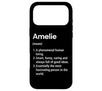 Amelie Définition du nom Dictionnaire Amusant Coque pour iPhone 17 Pro Max