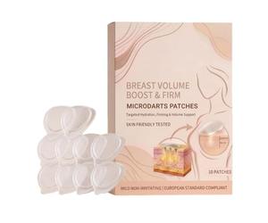 Améliorateur de Poitrine 10 Pièces Volume Galbant Respirant Soin Bustier | Patch Levant pour le Bust pour Femmes Types de Peau Trajets Bureau Maison Détente