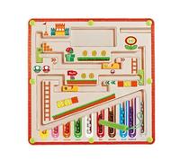 Amélioration de la concentration et de la logique chez les enfants: jouet d'apprentissage précoce de stylo à bille de labyrinthe magnétique
