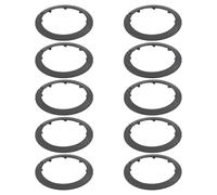 Amélioration de la maison comme indiqué sur l'image Couvercle de drainage noir décoratif pour tuyau, couvercle décoratif pour trou mural