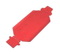 Amélioration de la Plaque de Base du châssis en métal Compatible avec 1 échelle 144010 144011 144002 RC CORS compatibles avec des modèles similaires(Red)