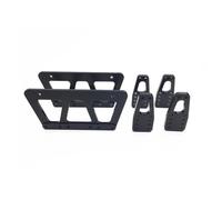 Amélioration de la Plaque de Levage de châssis Compatible pour 1 10 Voitures de modèle RC à l'échelle(Black)