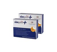 Amélioration de la virilité - 2 SizeGain Plus : Capsules pour augmenter le désir sexuel. 2 x 30 capsules.