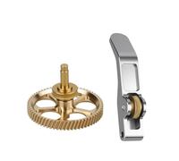 Amélioration de l'extrudeuse For Bambulab A1 : engrenages d'extrudeuse AL6061T6, poignée en alliage d'aluminium usinée for CNC, bras de support de galet tendeur, mini hotend for bambu Lab A1.(1pcs)