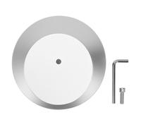 Amélioration de platine vinyle avec stabilisateur de disque métallique anti-vibrations, poids du disque qui stabilise la vitesse, réduit le bruit