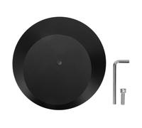 Amélioration de platine vinyle avec stabilisateur de disque métallique anti-vibrations, poids du disque qui stabilise la vitesse, réduit le bruit