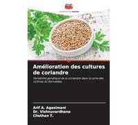 Amélioration des cultures de coriandre