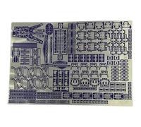 Amélioration du Cuirassé HMS Nelson À L'échelle 1/700 - Ensemble De Détails Photodécoupés De La Royal Navy De Classe Rodney