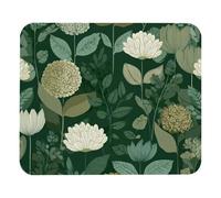 Améliore la précision et la Vitesse Tapis de Gaming Fleurs Vertes de Sage Gaming Mousepad Mouse Pad 25x30cm pour Les capteurs de Jeu,Ordinateur,Souris