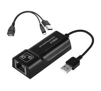 Améliore le plaisir de visionnage avec l'adaptateur Ethernet dédié, connecteur réseau à transmission rapide adapté pour TV3