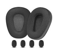 Amélioré/Professionnel Coussinets d’Oreille pour B650XT Compatible avec BlueParrott B650/S650(650XT) Noise Cancelling Bluetooth Casque Audio(Tissu et Mousse à mémoire Coussinets de Rechange)