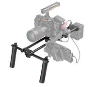 (Amélioré) SMALLRIG Kit de Plate-Forme d'Épaule Universelle, Camera Shoulder Rig, Système de Support de Tige de 15mm, Stabilisateur de Caméra pour Caméscope DSLR, pour la Réalisation de Films - 2896C