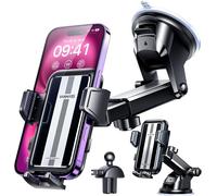 [Amélioré Support Telephone Voiture [Facile À 360° Opération] Smartphone Fixe Voiture Telephone Phone Holder Car Support Téléphone Universel Pour Tableau De Bord, Iphone 14, Auto, Gps