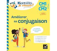 Améliorer sa conjugaison CM1/CM2 9-11 ans - Chouette, Je réussis ! Cahier de soutien en français - Lou Lecacheur - Hatier - broché - Scolaire / Universitaire
