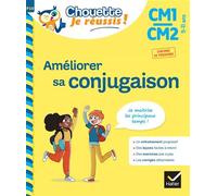 Améliorer sa conjugaison CM1/CM2 9-11 ans - Chouette, Je réussis ! Cahier de soutien en français - Lou Lecacheur - Hatier - broché - Scolaire / Universitaire