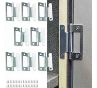 Améliorez la fonctionnalité de vos portes avec cette charnière affleurante à manivelle en acier, parfaite