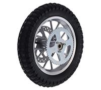 Améliorez L'adhérence De Votre Dirt Bike Avec la Mini Roue Arrière De Vélo En Alliage D'acier Et De Caoutchouc Antidérapant - Compatible Avec les Modèles 47cc Et 49cc 2 Temps!(UN)