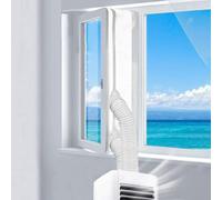 Améliorez les performances de votre climatiseur avec le design à double ouverture, ajusté, maintient l'air chaud à l'extérieur (400 cm)