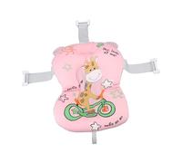 Améliorez l'expérience du Bain avec Ce Coussin de Soutien de Bain Doux pour bébé, Motif de Dessin animé Mignon, Tapis d'oreiller Respirant et Flottant pour Nouveau-nés (Rose)