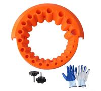 Améliorez vos projets de bricolage avec cet aiguiseur de foret efficace, compatible avec une gamme de tailles de 2 à 13 mm (vert)