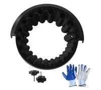 Améliorez vos projets de bricolage avec cet aiguiseur de foret efficace, compatible avec une gamme de tailles de 2 à 13 mm (noir)