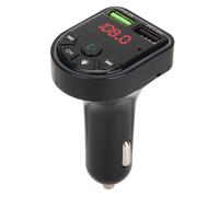 Améliorez votre expérience de conduite avec notre émetteur Bluetooth 5.0 FM à éclairage coloré, chargement USB, commande vocale, de haute