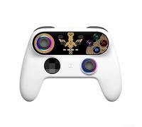 Améliorez votre expérience de jeu avec cette manette sans fil pour Nintendo Switch, conçue avec des options de personnalisation et un support ergonomique à l'esprit (White Kingdom)