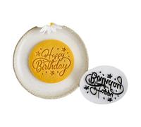 Améliorez votre fête d'anniversaire avec des moules à biscuits d'anniversaire sur le thème de la fête, accessoires de pâtisserie cadeaux pour amoureux outil de maison