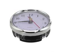 Améliorez votre horloge avec un insert à quartz de 80 mm avec chiffres arabes lisibles pour une lecture facile de l'heure (arabe)