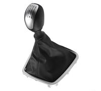 Améliorez votre intérieur avec cette housse de pommeau de levier de vitesse en cuir pour Renault Laguna 3 III 2007-2014 6 vitesses manuelle conçue pour une fixation et un style sécurisés