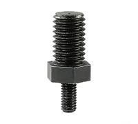Améliorez votre mini meuleuse d'angle avec une tige adaptateur de 5 mm à 10 mm et une plaque de pression, parfaite pour la décoration et la coupe de métal (1 tige)