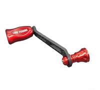Améliorez votre moulinet de pêche Daiwa pour Fuego pour SalamanDURA avec poignée en carbone, 2 roulements, 1 pièce pour des modifications améliorées (rouge)