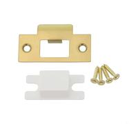 Améliorez votre porte de garage avec cette plaque de renfort robuste et cette housse de pêne dormant pour une meilleure défense (noir)