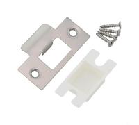 Améliorez votre porte de garage avec cette plaque de renfort robuste et cette housse de pêne dormant pour une meilleure défense (argenté)