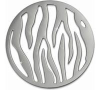 Amello Bijoux en Coin argent 30 mm Insert en acier inoxydable Motif Coin Femme ESC508J