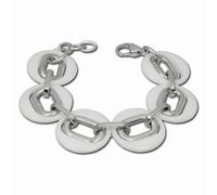 Amello Bracelet Magique Argent Blanc Bijoux Femme Acier Inoxydable Céramique Esax03w