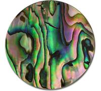 Amello Coins multicolore 30 mm insertion nacre Coin coquillage Femme ESC704F