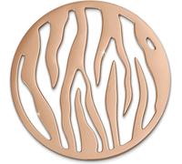 Amello Coins rose 30 mm insert acier inoxydable doré Coin modèle femmes ESC508E
