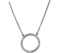 Amello Collier Femme Acier inoxydable 84cm Chaîne O Bijoux argent blanc D2ESK101J