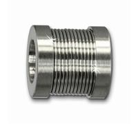 Amello Perle Pour Bracelet Acier Argent Dames Perles 12mm Perle Acier Inoxydable Amb237w