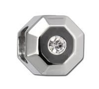 Amello Perle Pour Bracelet Acier Argent Dames Perles 12mm Perle Acier Inoxydable Amz314w