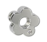 Amello Perle Pour Bracelet Acier Argent Dames Perles 15mm Perle Acier Inoxydable Amz059w
