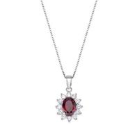 AMEN Collier femme LADY collier femme Amen Clldgbbbl, Amen, Argent, Zircon cubique.