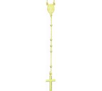 AMEN CRO25G Damen Collier Madonna Rosary Plain 925 Gold 48 cm