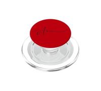 Amen Elegant Cursive Faith Typographie PopSockets PopGrip pour MagSafe