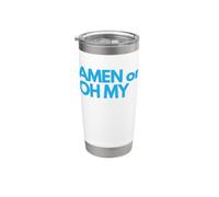 AMEN ou OH MY citation religieuse Conception de nouveauté Gobelet isotherme en acier inoxydable double paroi