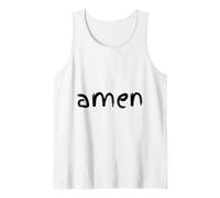 Amen. Priez Dieu Jésus-Christ. Prière. Débardeur