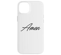 Amen Shirt - Puissante Citation Foi Catholique Traditionnelle Coque pour iPhone 14 Plus